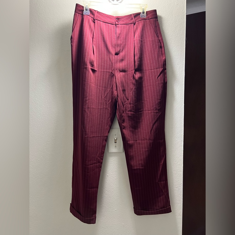 Forever 21 Burgundy Trousers